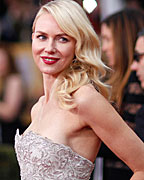 Actress Naomi Watts, from the film 'The Impossible', arrives at the 19th annual Screen Actors Guild Awards in Los Angeles, California