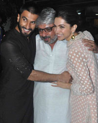 Ranveer Singh, Sanjay Leela Bhansali and Deepika