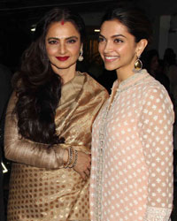 Ranveer Singh, Rekha and Deepika Padukone