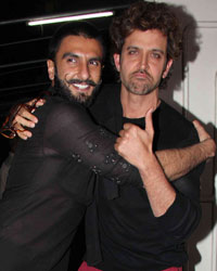 Ranveer Singh and Hrithik Roshan