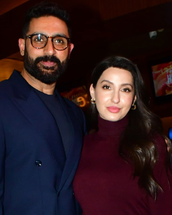 Abhishek Bachchan and Nora Fatehi