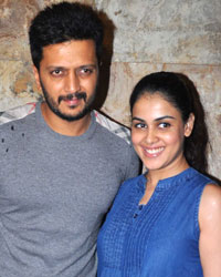 Ritesh Deshmukh and Genelia D'Souza