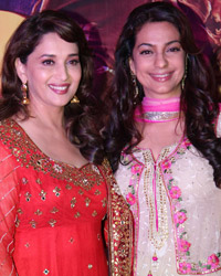 Madhuri Dixit and Juhi Chawla