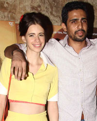 Kalki Koechlin and Gulshan Devaiah with his wife Kalliroi Tziafeta