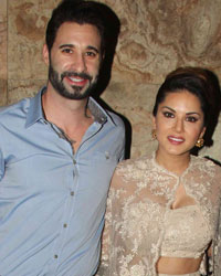 Daniel Weber and Sunny Leone