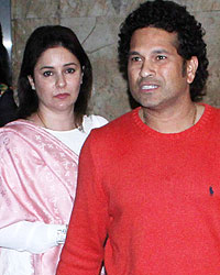 Anjali and Sachin Tendulkar