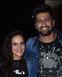 Angira Dhar, Vicky Kaushal and Sunny Kaushal