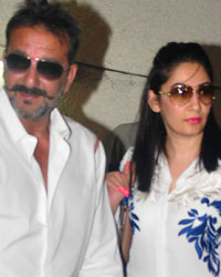 Special creening of PK for Sanjay Dutt