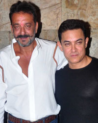 Sanjay Dutt and Aamir Khan