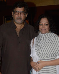 Baba Azmi and Tanvi Azmi