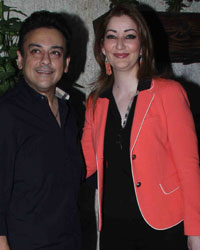 Adnan Sami and Roya Fariyabi