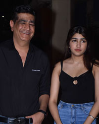 Krishan Kumar with his daughter Tishaa Kumar