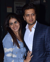 Genelia D'Souza and Riteish Deshmukh