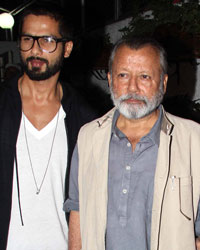 Shahid Kapoor, Pankaj Kapoor and  Supriya Pathak