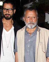 Shahid Kapoor, Pankaj Kapoor and  Supriya Pathak