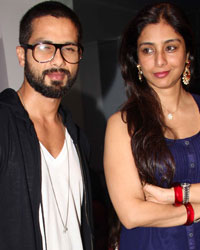 Shahid Kapoor and Tabu