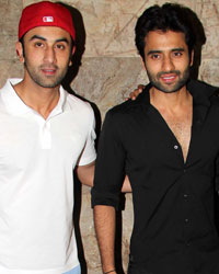 Ranbir Kapoor, Jackie Bhagnani and Arjun Kapoor