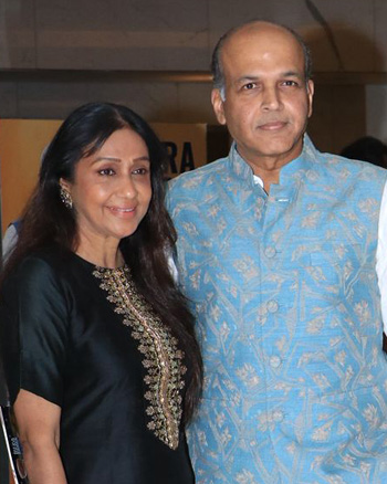 Sunita Gowariker and Ashutosh Gowariker
