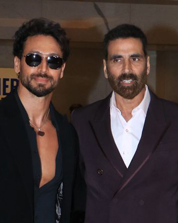 Tiger Shroff and Akshay Kumar
