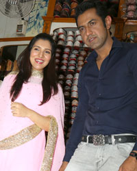 Tina Ahuja and Gippy Grewal