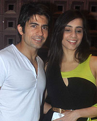 Hussain Kuwajerwala with his wife Tina