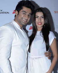 Saurabbh Roy and model Aakriti Anand Singh