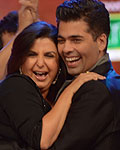 Farah Khan and Karan Johar