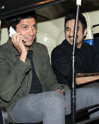 Farhan Akhtar and Vir Das