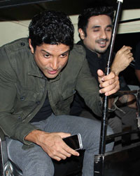 Farhan Akhtar and Vir Das