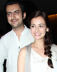 Sahil Sangha and Dia Mirza