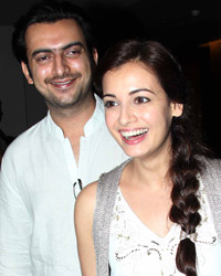 Sahil Sangha and Dia Mirza