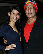 Hemant Birje with Sonia Birje