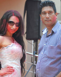 Shanti Dynamite celebrated the festival of color 'Holi' at the MIG Cricket Club