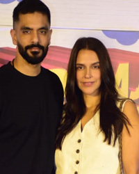 Angad Bedi and Neha Dhupia