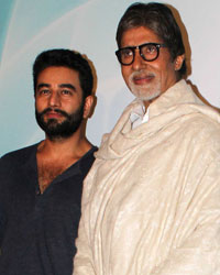 Shekhar Ravjiani, Amitabh Bachchan and Punit Goenka, CEO and MD, Zee Entertainment Enterprises Ltd