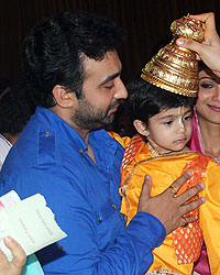 Shilpa Shetty at ISKCON Temple