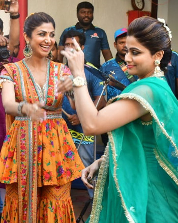 Shilpa Shetty and Shamita Shetty