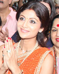 Raj Kundra, Shilpa Shetty and Shamita Shetty