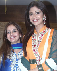 Kiran Bawa and Shilpa Shetty