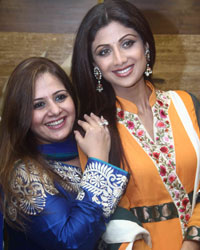 Kiran Bawa and Shilpa Shetty