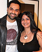 Abhay Deol at Shilpa Suchak's Art Exhibition