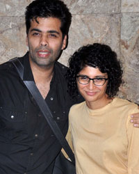 Karan Johar and Kiran Rao