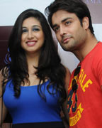 Kushal Punjabi with Vivian Dsena and Vahbiz Dorabjee