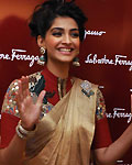 'Sonam Kapoor' at shoes for a star