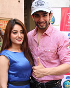 Mahi Vij and Jay Bhanushali