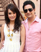 Karan Mehra and Nisha Rawal