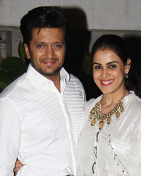 Riteish Deshmukh and Genelia D'Souza