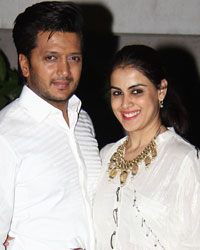 Riteish Deshmukh and Genelia D'Souza