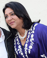 Salim Khan and Priya Dutt