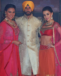 Lara Dutta, Akshay Kumar and Amy Jackson